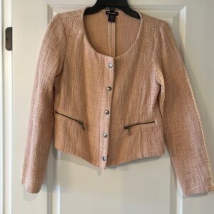 Pink Tweed Jacket